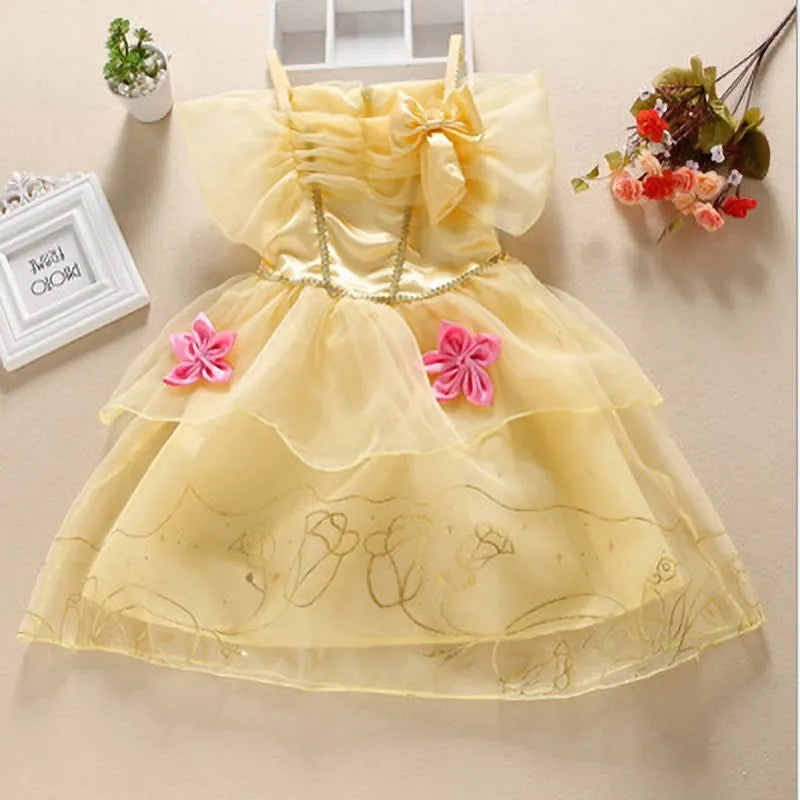 Girls Princess Party Dress Costume