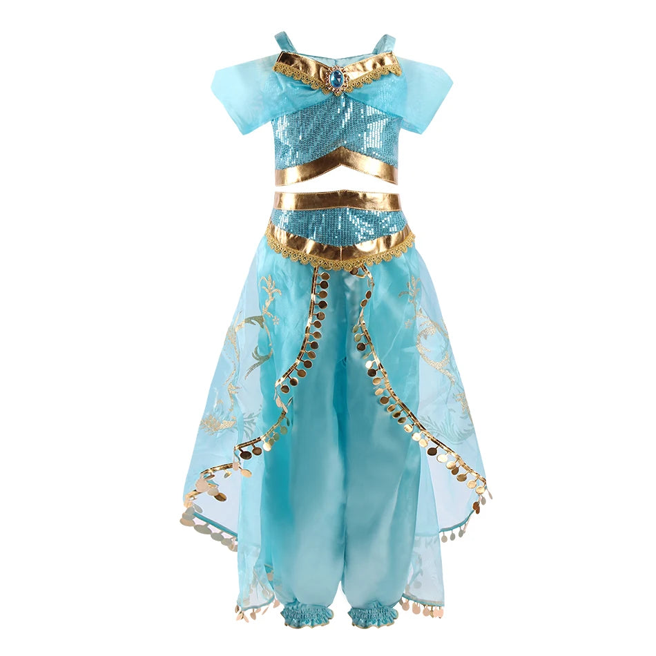 Girls Princess Party Dress Costume