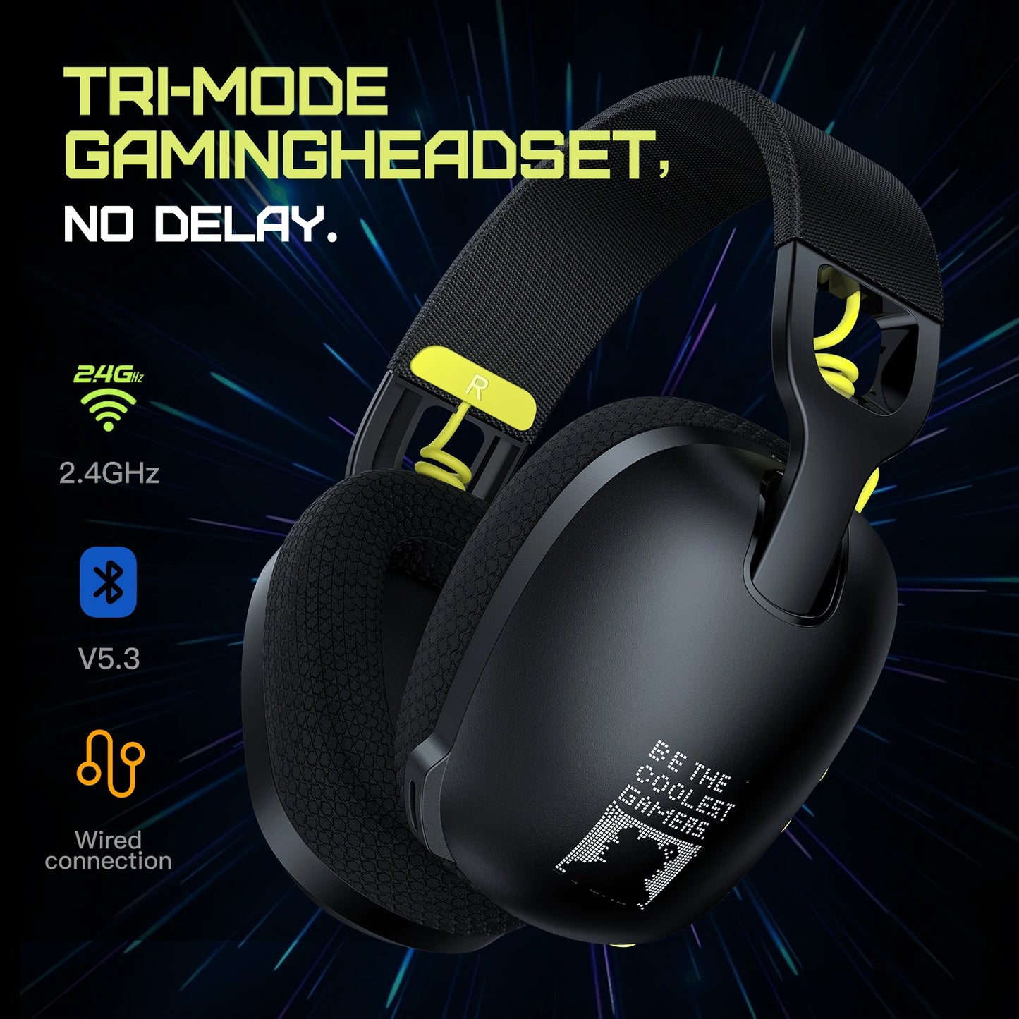 ONIKUMA 2.4GHz Gaming Headphones