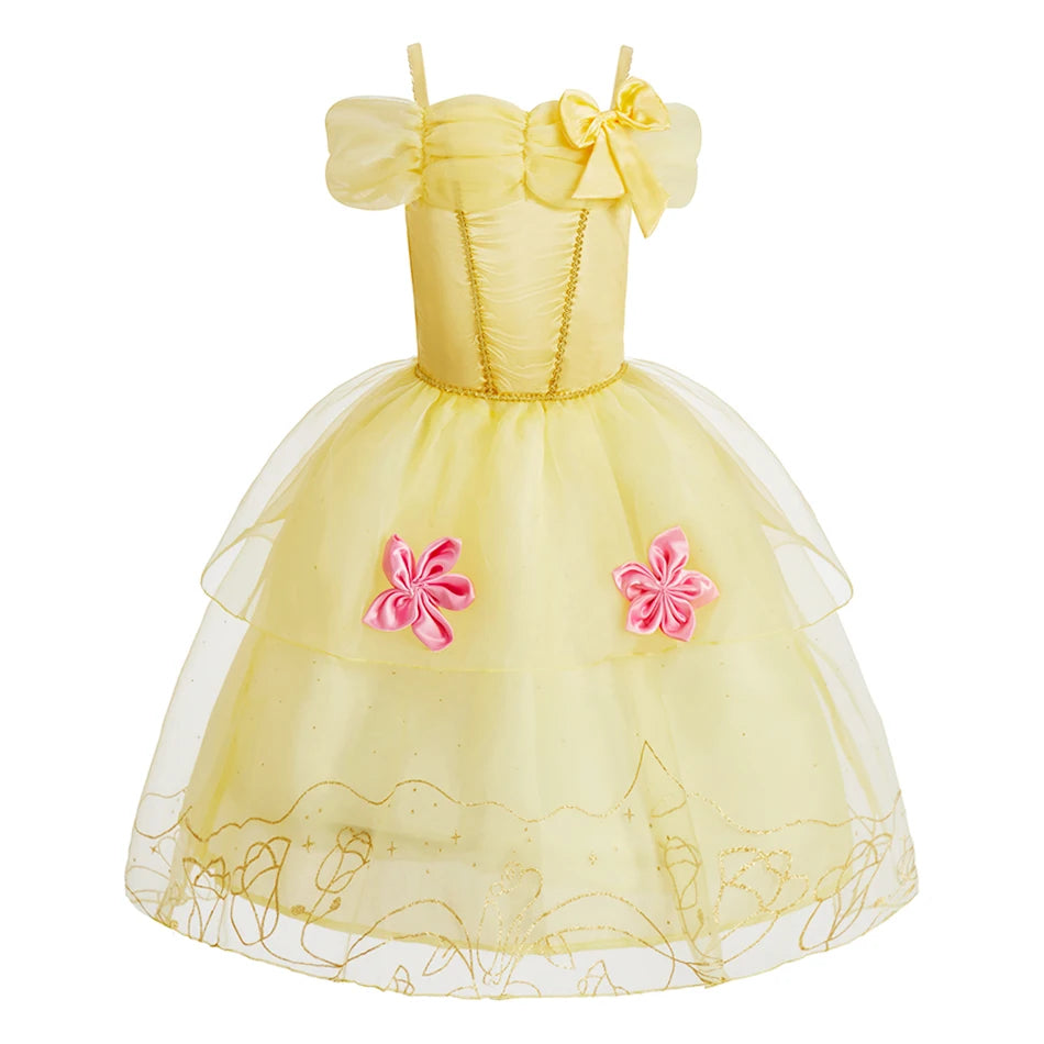 Girls Princess Party Dress Costume