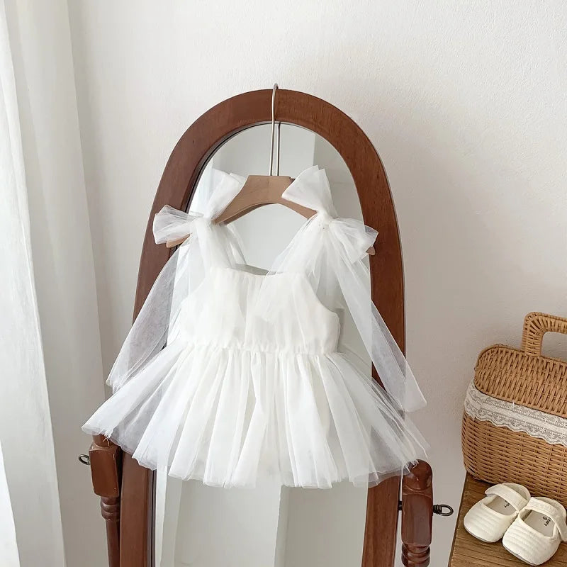 Baby Girl Baptism Party Jumpsuit