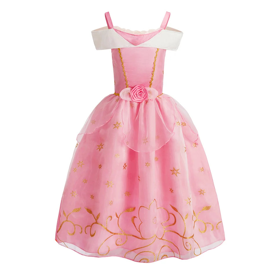 Girls Princess Party Dress Costume