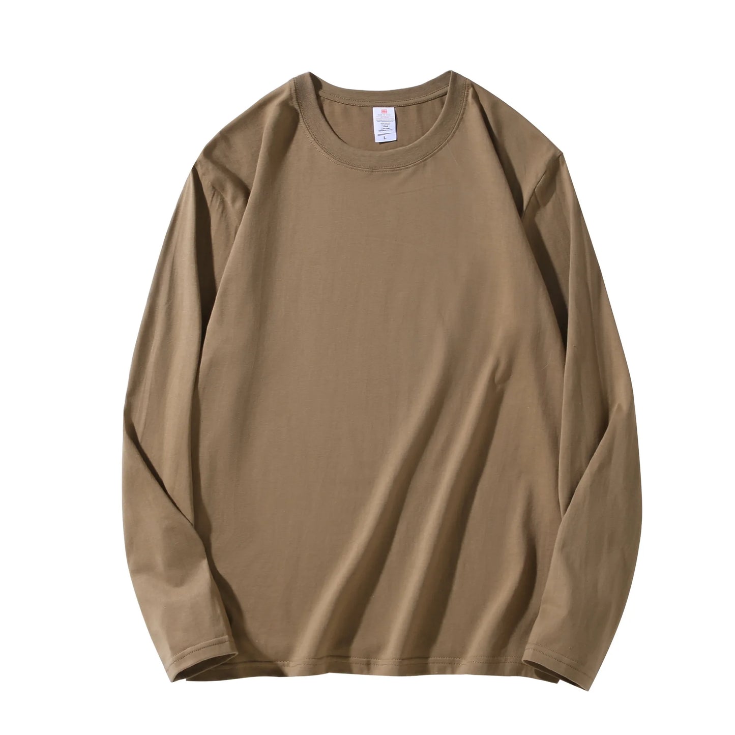 Men’s 100% Cotton Long Sleeve T-Shirt