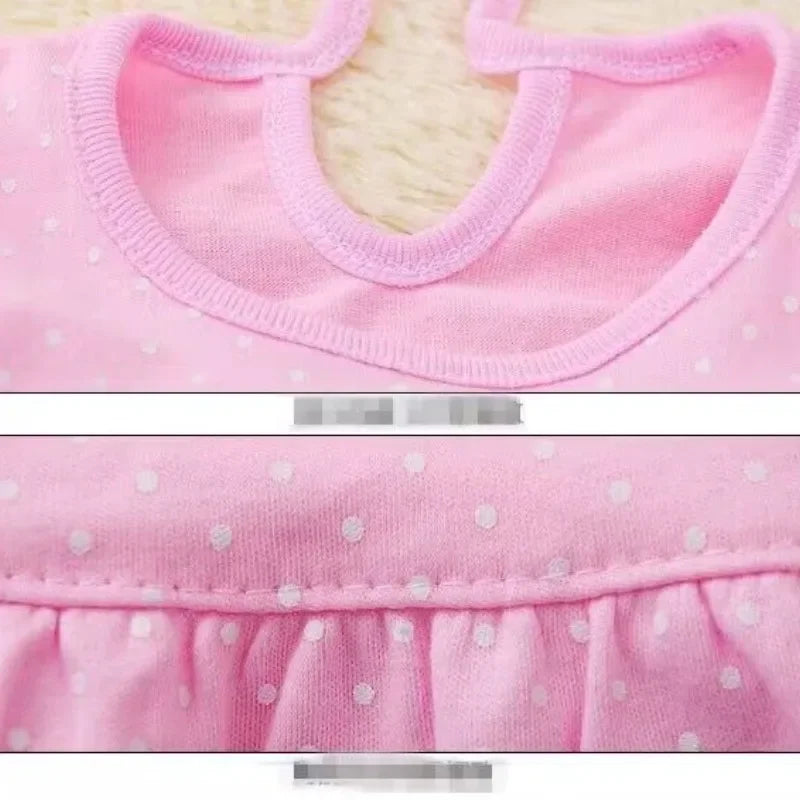 Girls Cotton Summer Dress with Embroidery