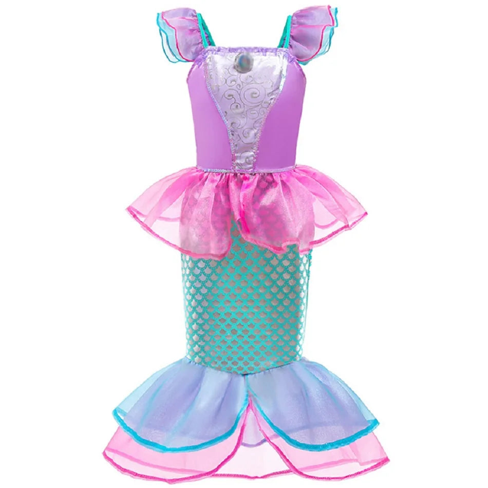 Girls Princess Party Dress Costume