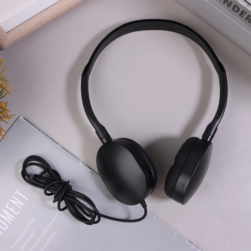 Wireless Noise Cancelling Headphones Bluetooth Over Ear Headset 3.5mm Stereo Sound