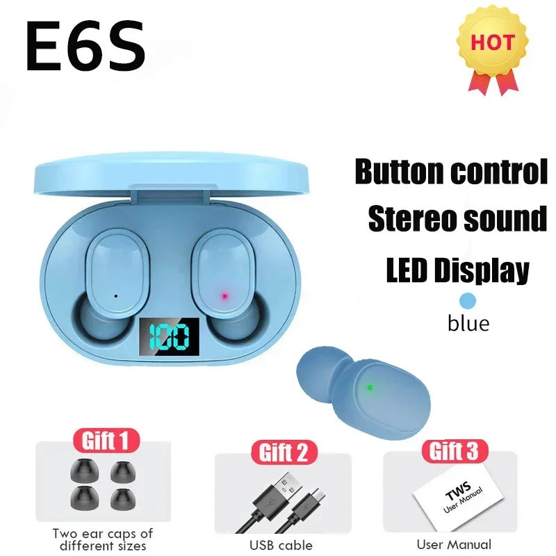 PJPK E6S Bluetooth Speaker Portable Wireless Mini Speaker High Quality Sound with USB Charging