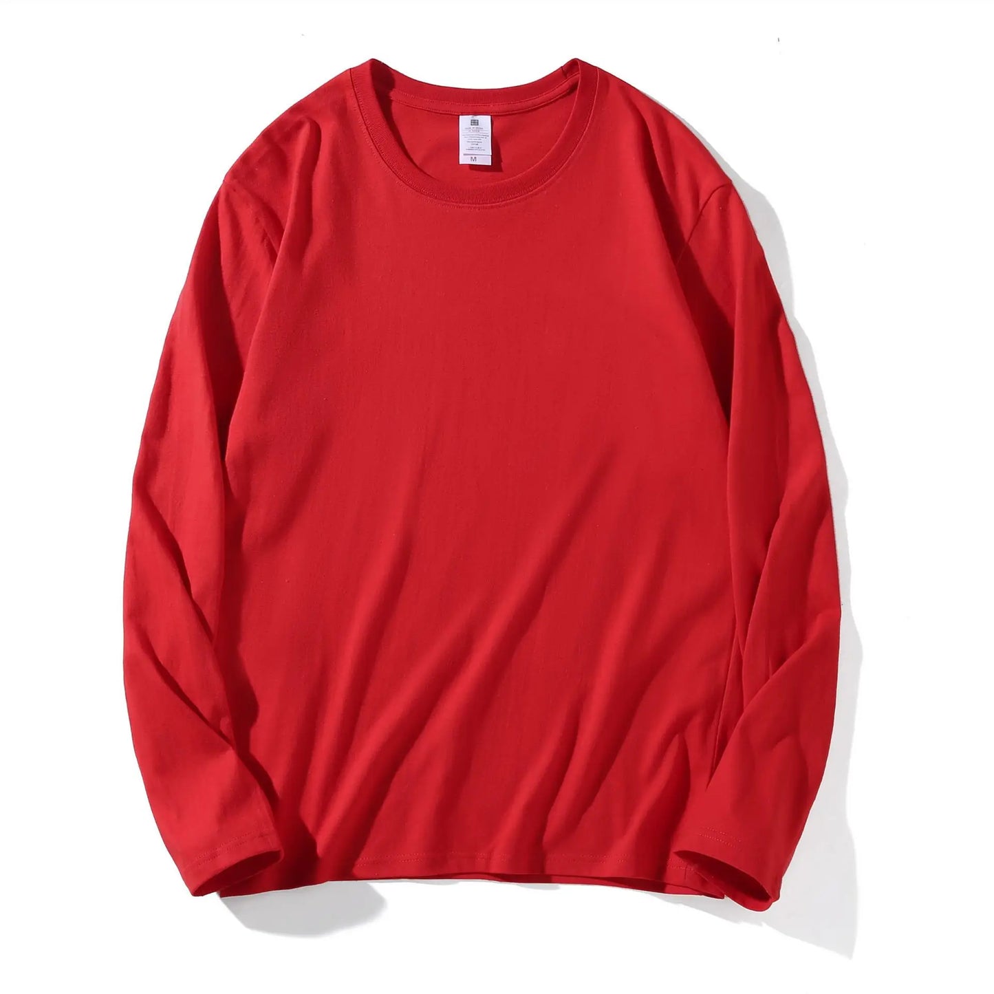 Men’s 100% Cotton Long Sleeve T-Shirt