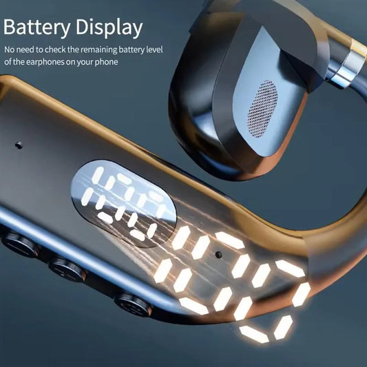Bluetooth 5.3 Wireless Earphones Active Noise Cancelling In-Ear Headphones with Mic Type-C Charging