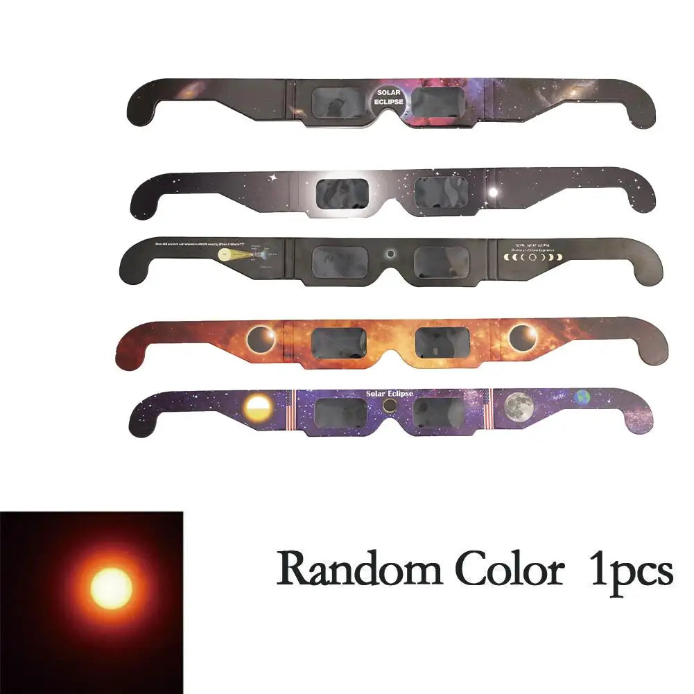 100PCS Solar Eclipse Glasses AAS Approved