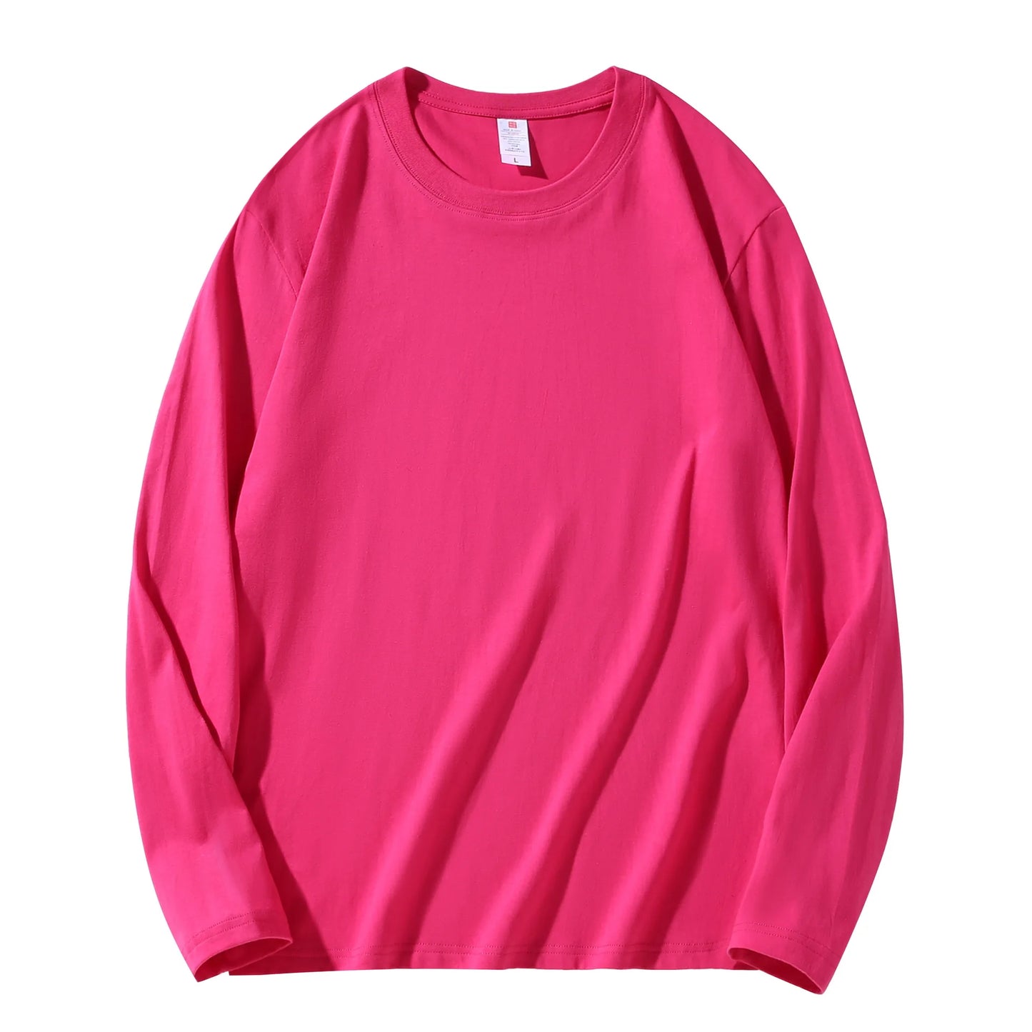 Men’s 100% Cotton Long Sleeve T-Shirt