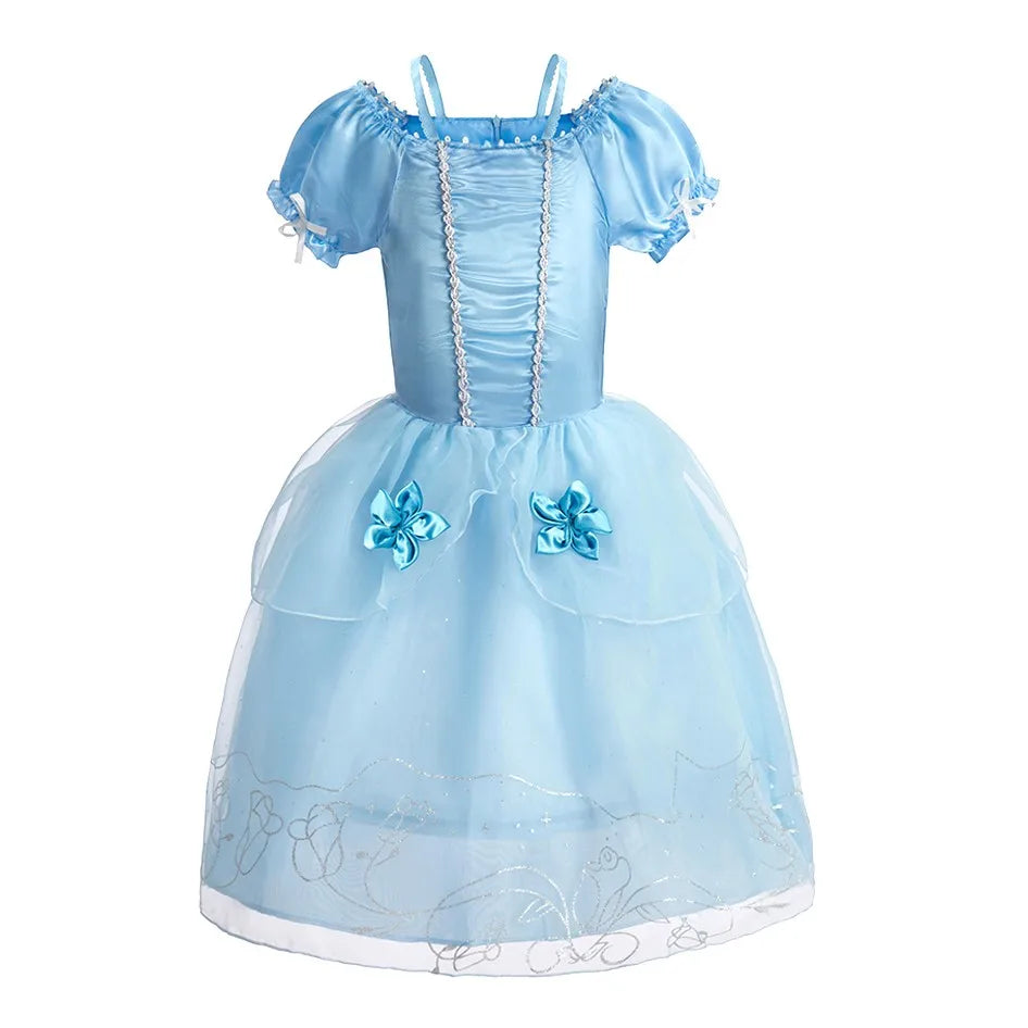 Girls Princess Party Dress Costume