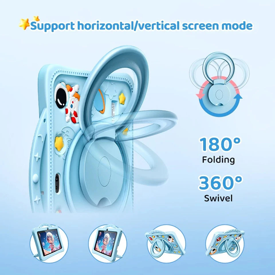 Tablet For Kids Android LCD Tablet Slot Eye Protection Learning Tablet