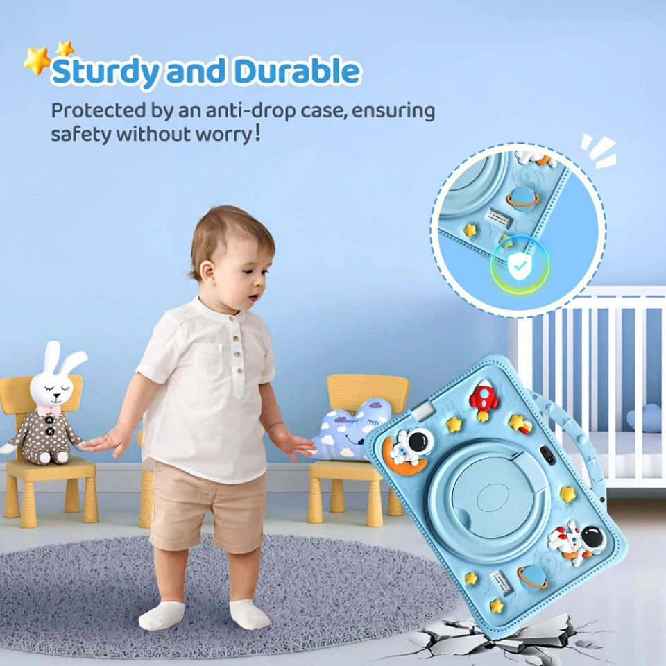 Tablet For Kids Android LCD Tablet Slot Eye Protection Learning Tablet