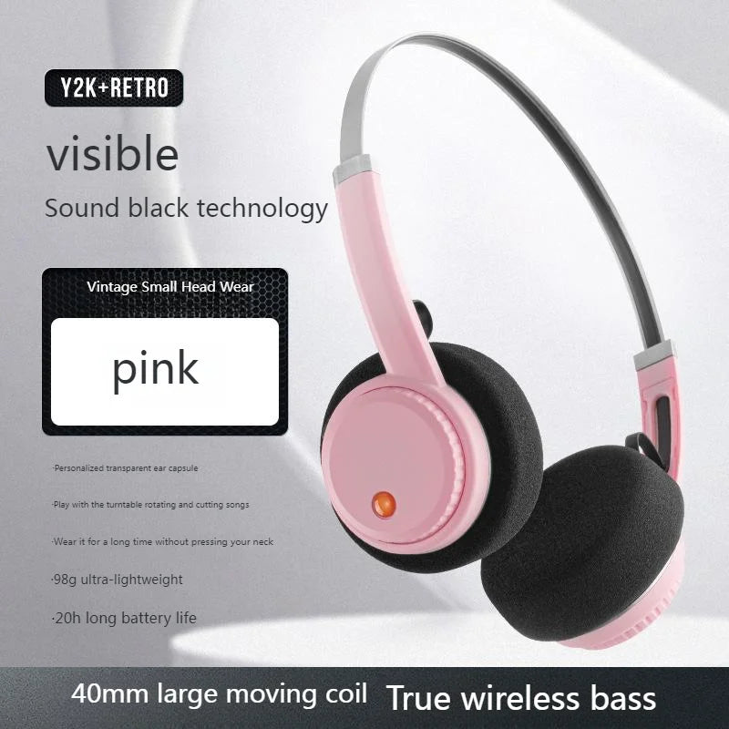 Bluetooth Wireless Headphones with Mic 15H Battery Over Ear Stereo Headset for Gaming & Music