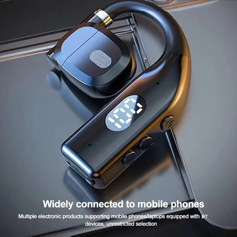 Bluetooth 5.3 Wireless Earphones Active Noise Cancelling In-Ear Headphones with Mic Type-C Charging