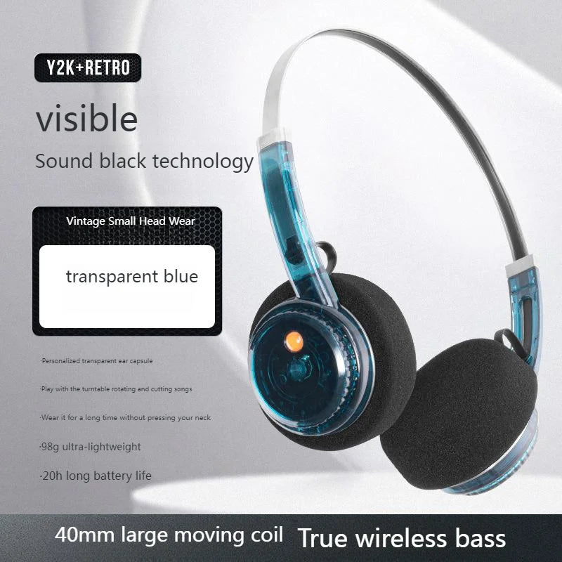 Bluetooth Wireless Headphones with Mic 15H Battery Over Ear Stereo Headset for Gaming & Music