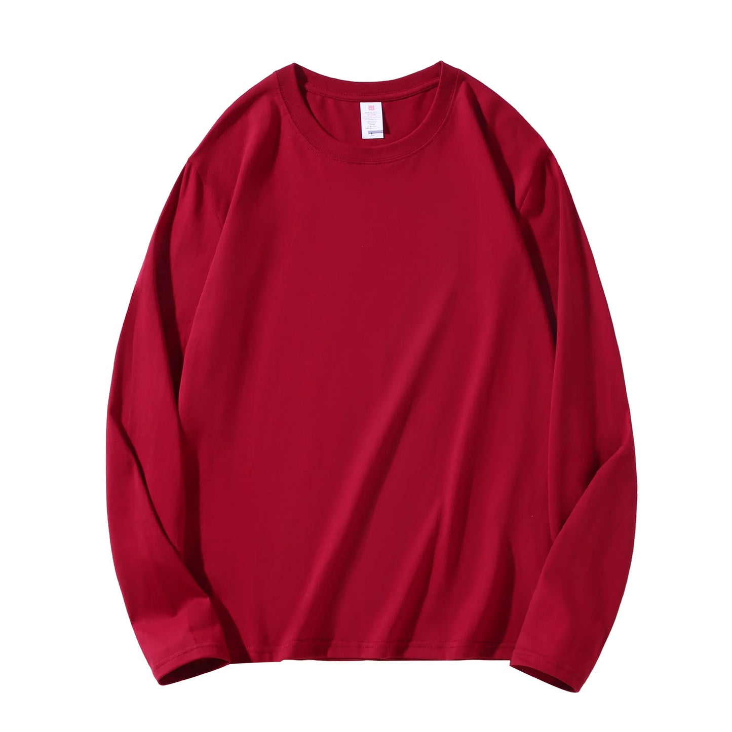Men’s 100% Cotton Long Sleeve T-Shirt