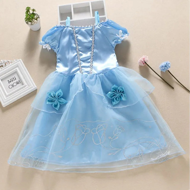 Girls Princess Party Dress Costume