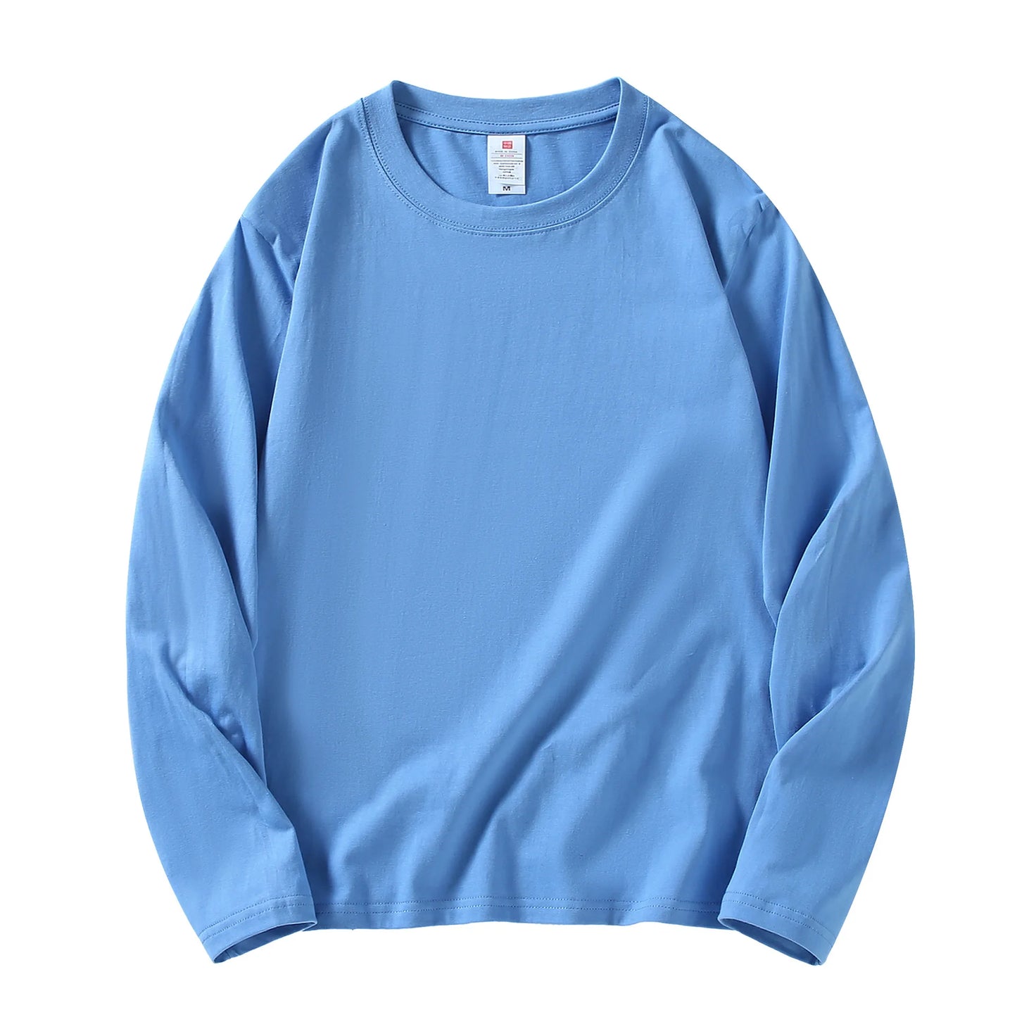 Men’s 100% Cotton Long Sleeve T-Shirt