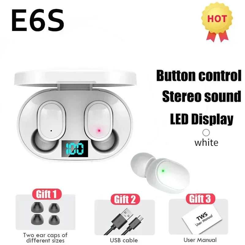 PJPK E6S Bluetooth Speaker Portable Wireless Mini Speaker High Quality Sound with USB Charging