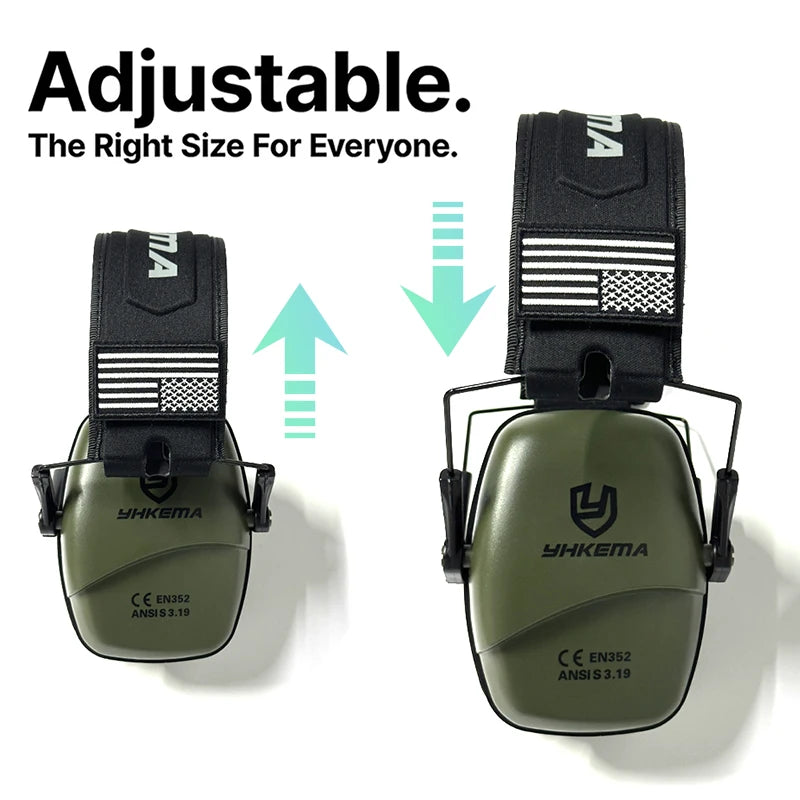 Passive Tactical Shooting Ear Protection Headset