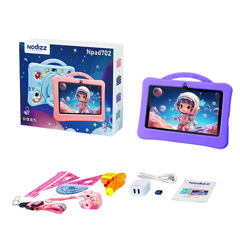 Tablet For Kids Android LCD Tablet Slot Eye Protection Learning Tablet