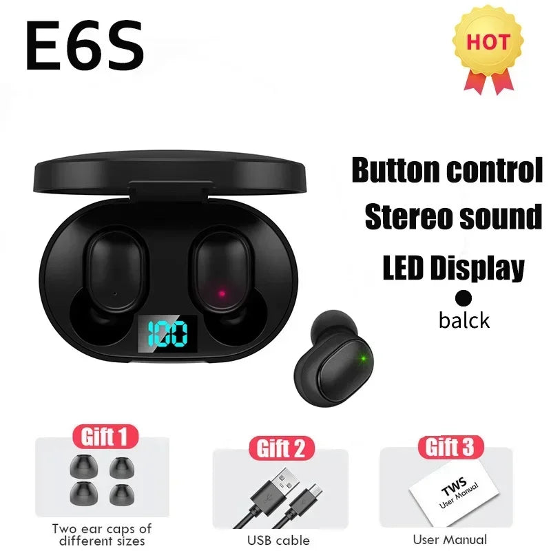 PJPK E6S Bluetooth Speaker Portable Wireless Mini Speaker High Quality Sound with USB Charging
