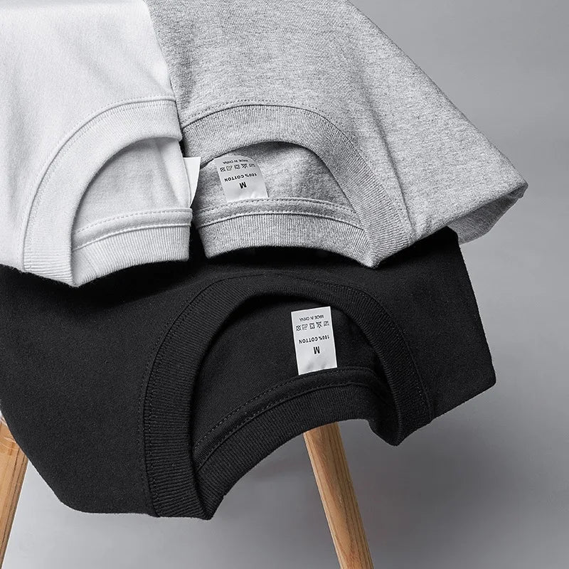 Men’s 100% Cotton Long Sleeve T-Shirt