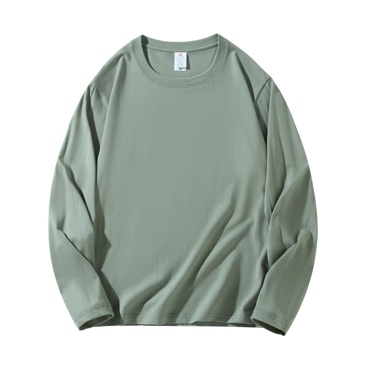Men’s 100% Cotton Long Sleeve T-Shirt