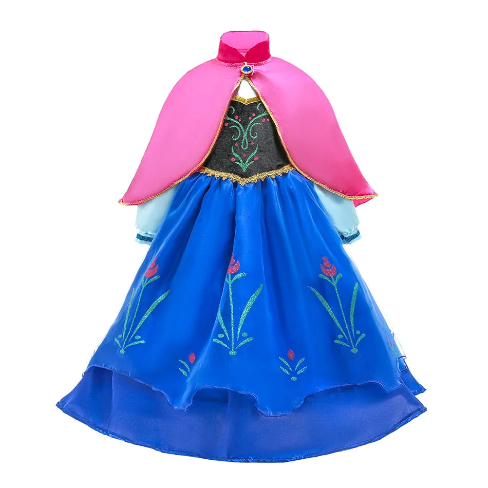 Girls Princess Party Dress Costume