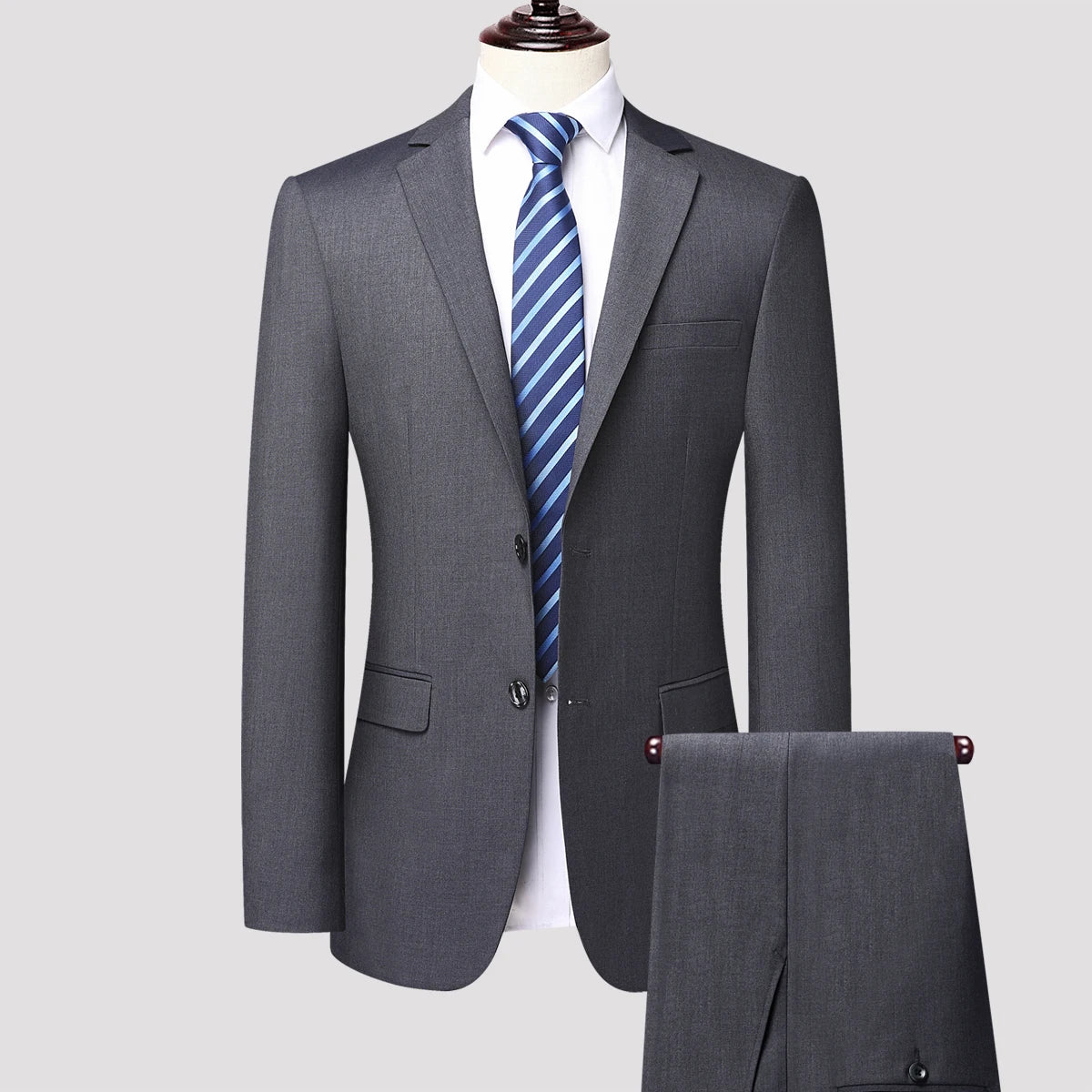 Suits for men, college students, civil servants, business interviews, formal wear, weddings, grooms, best men, two-piece suits