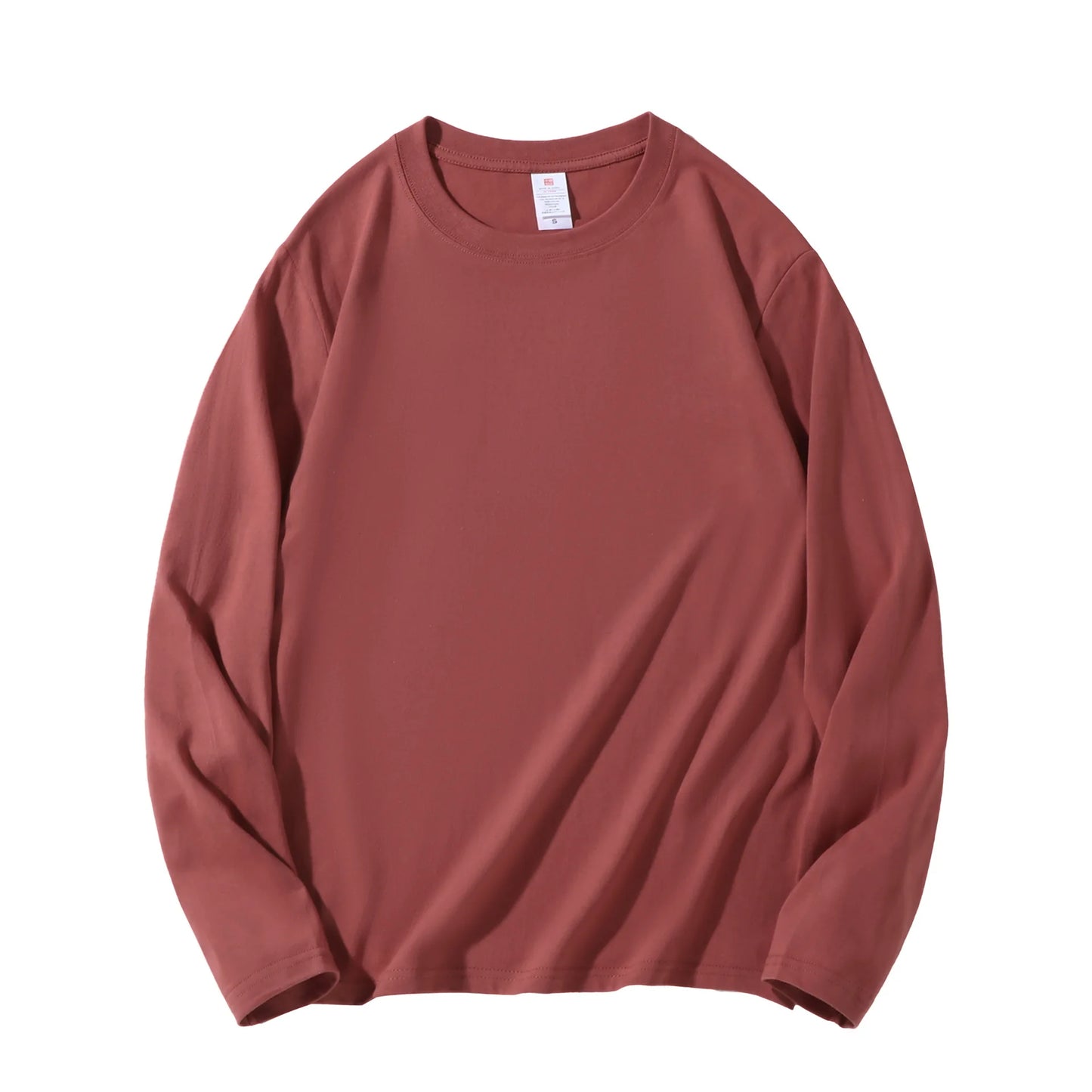 Men’s 100% Cotton Long Sleeve T-Shirt