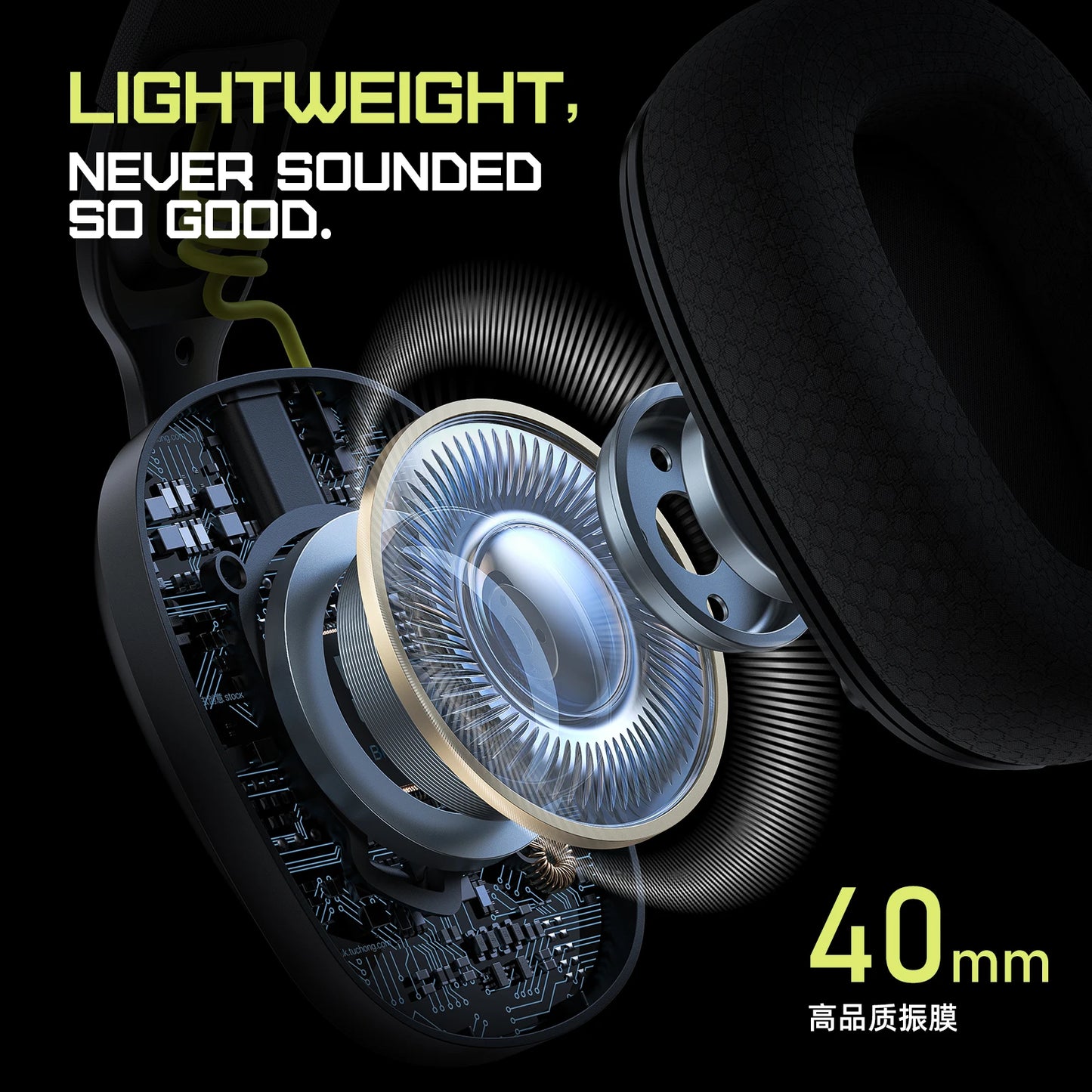 ONIKUMA 2.4GHz Gaming Headphones