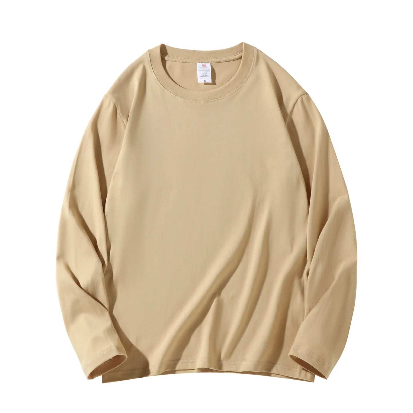 Men’s 100% Cotton Long Sleeve T-Shirt
