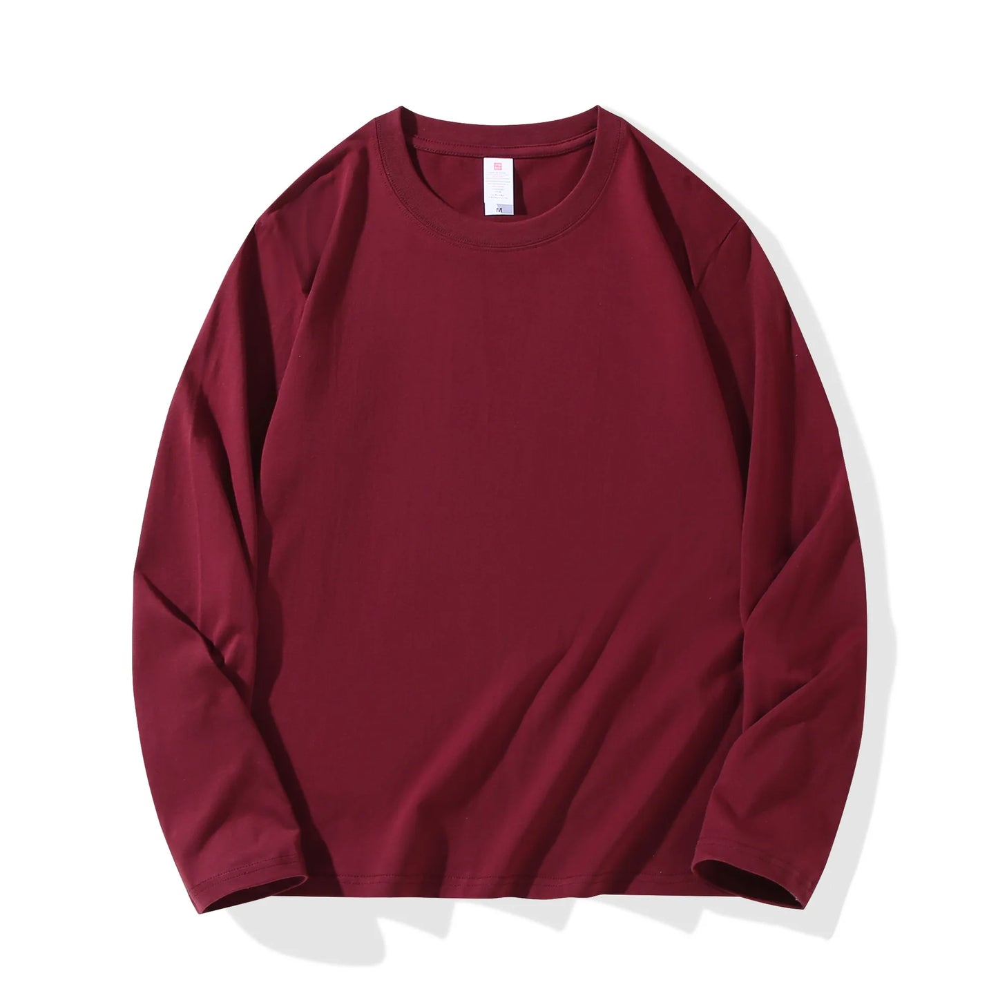 Men’s 100% Cotton Long Sleeve T-Shirt