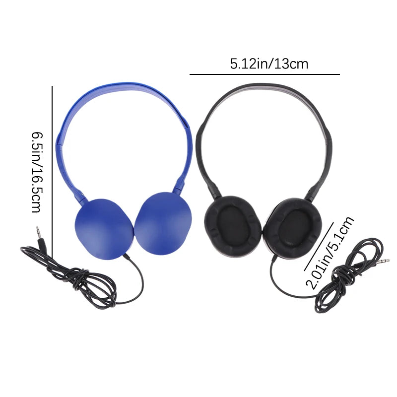 Wireless Noise Cancelling Headphones Bluetooth Over Ear Headset 3.5mm Stereo Sound