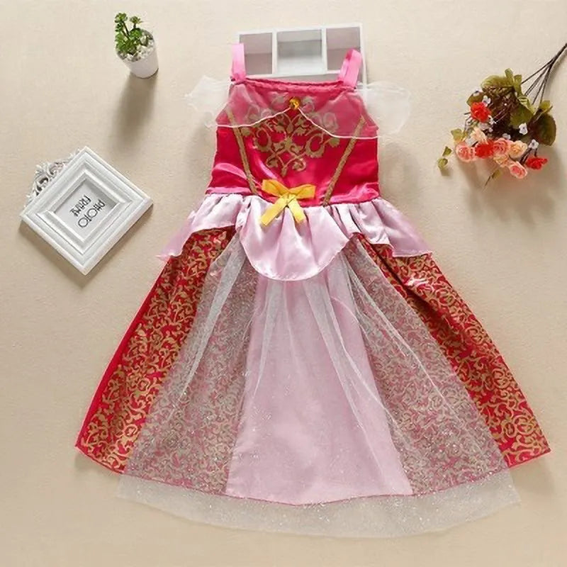 Girls Princess Party Dress Costume