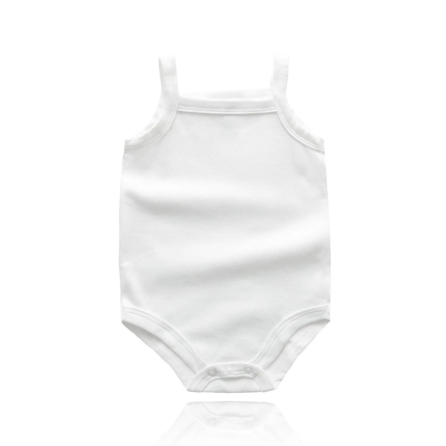 Baby Girl Cotton Vest Jumpsuit (0–48M)