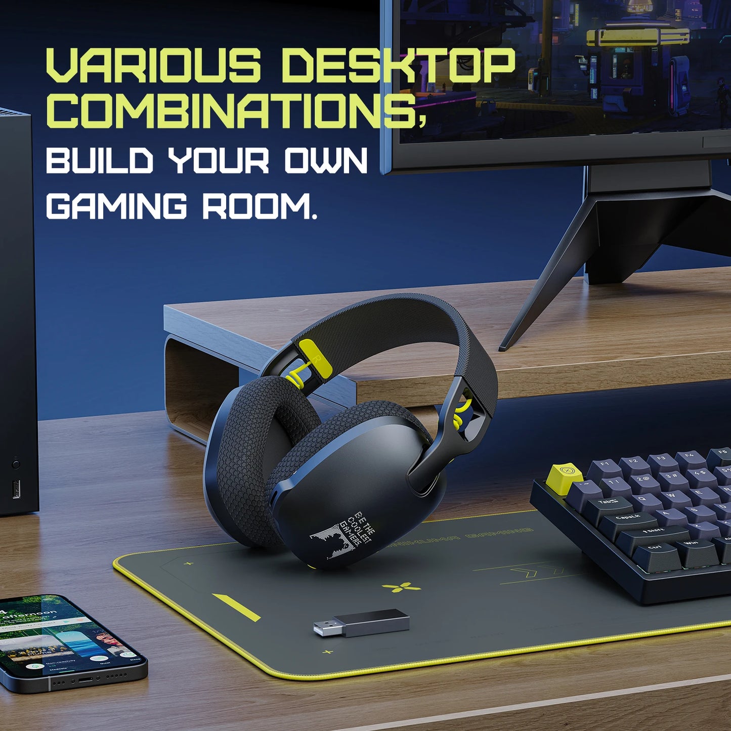 ONIKUMA 2.4GHz Gaming Headphones