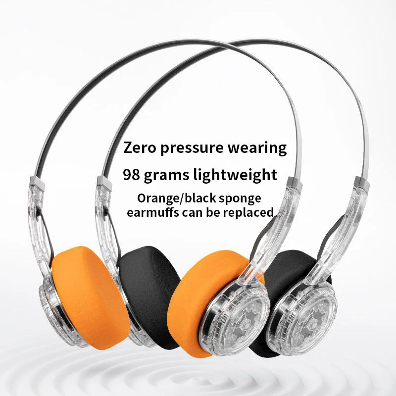 Bluetooth Wireless Headphones with Mic 15H Battery Over Ear Stereo Headset for Gaming & Music