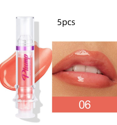 Lip Gloss Set 6 Colors Moisturizing Shiny Lip Gloss Long Lasting Hydrating Smooth Sexy Lip Makeup 5ml
