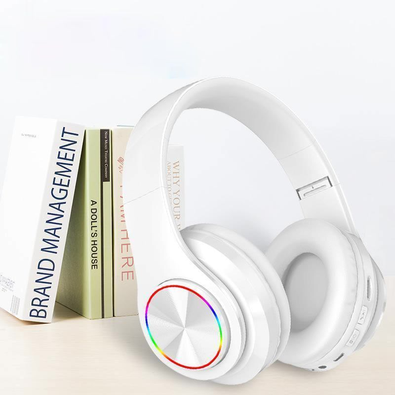 LED Wireless Bluetooth Gaming Headphones