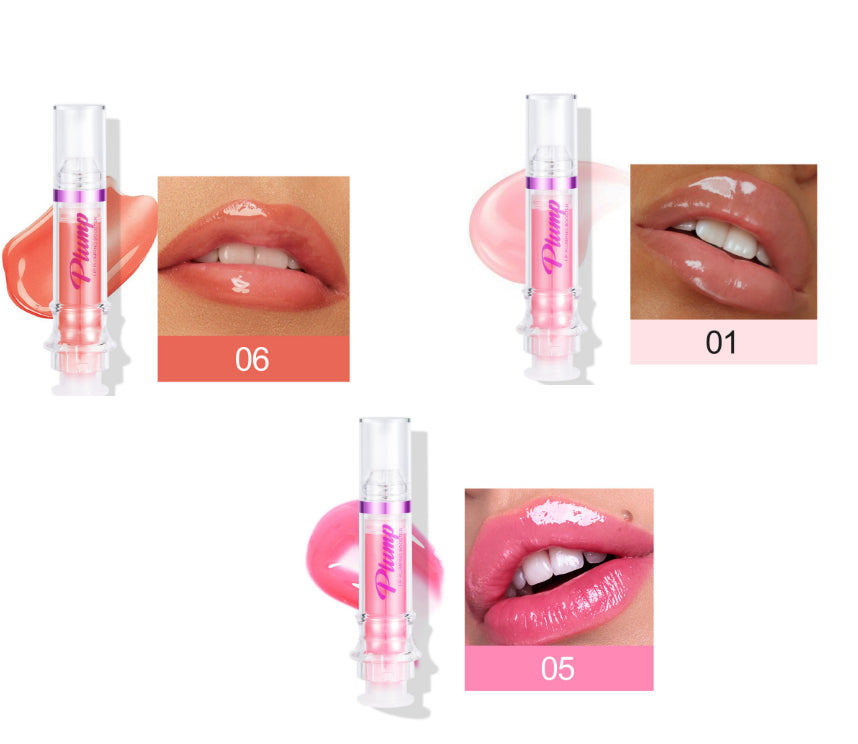 Lip Gloss Set 6 Colors Moisturizing Shiny Lip Gloss Long Lasting Hydrating Smooth Sexy Lip Makeup 5ml