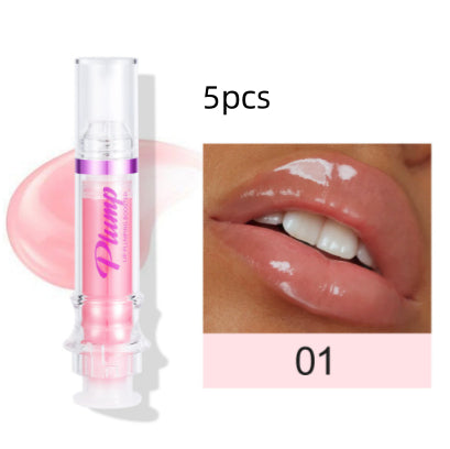 Lip Gloss Set 6 Colors Moisturizing Shiny Lip Gloss Long Lasting Hydrating Smooth Sexy Lip Makeup 5ml