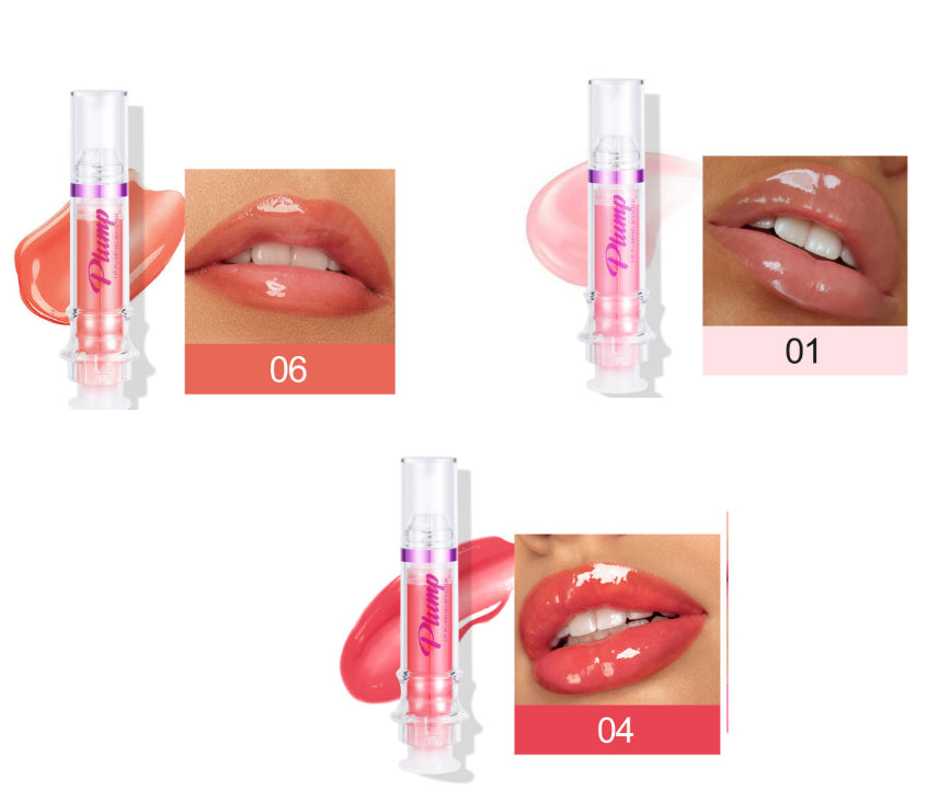 Lip Gloss Set 6 Colors Moisturizing Shiny Lip Gloss Long Lasting Hydrating Smooth Sexy Lip Makeup 5ml
