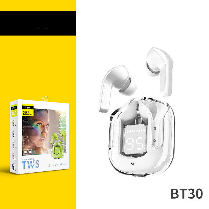 Bluetooth 5.3 TWS Earbuds LED Digital Display Wireless Earphones Stereo Bass Headphones with Charging Case