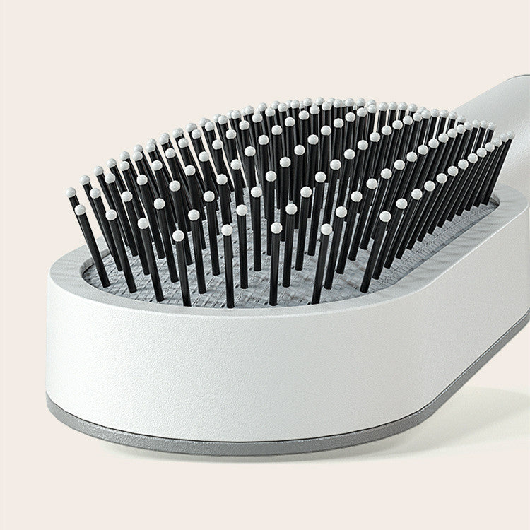 Self Cleaning Hairbrush 3D Air Cushion Detangling Brush Anti Static Scalp Massage No Pull Hair Comb