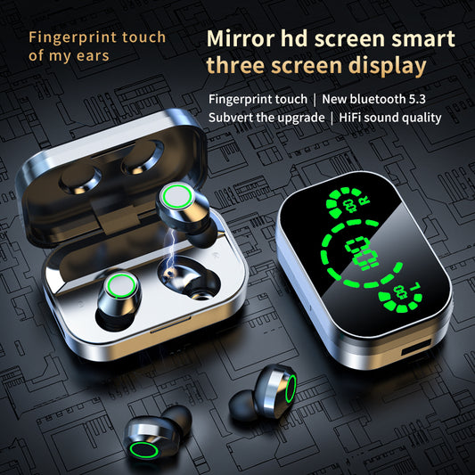 YD03 TWS Bluetooth Earbuds with Display
