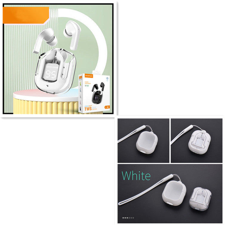 Bluetooth 5.3 TWS Earbuds LED Digital Display Wireless Earphones Stereo Bass Headphones with Charging Case
